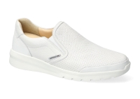 chaussure mephisto mocassins will perf blanc